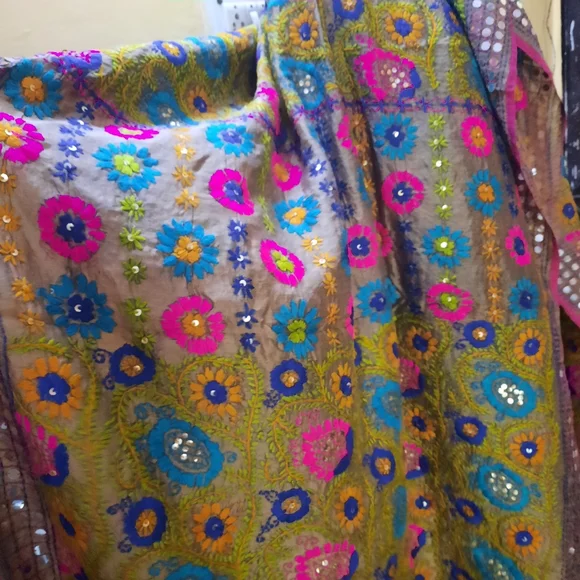 Fulkari dupatta - Picture 9 of 11
